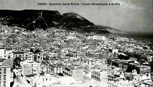 Oran - Vue aerienne - Saint-Pierre au premier plan